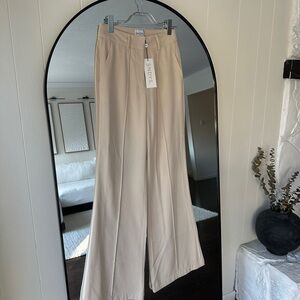 SNDYS Women's Cream Trousers